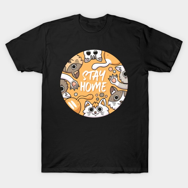 Stay Home T-Shirt by sufian